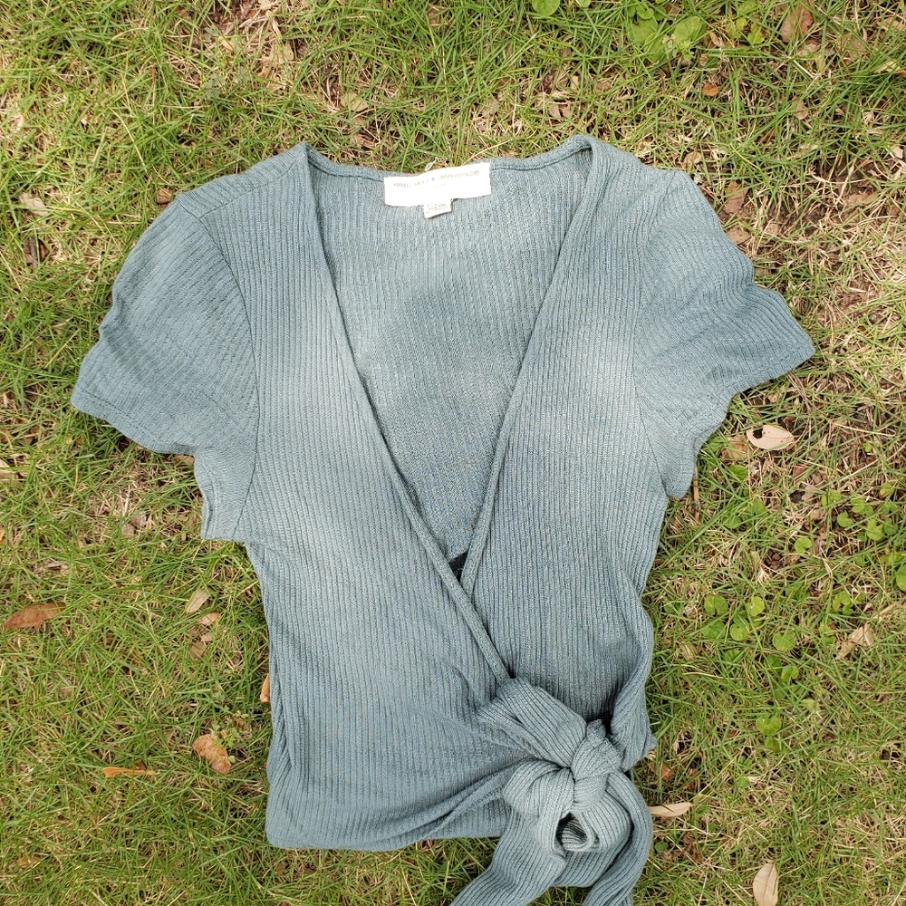 Urban outfitters wrap shirt